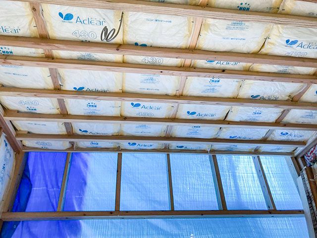【ご実家リノベーション】断熱工事。壁、床、天井の断熱材を新しくして保温力アップ