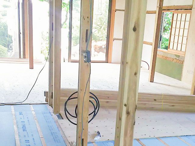 【福岡市東区千早平屋リノベ】下地作りが進む中やっぱり“アレ”が登場!